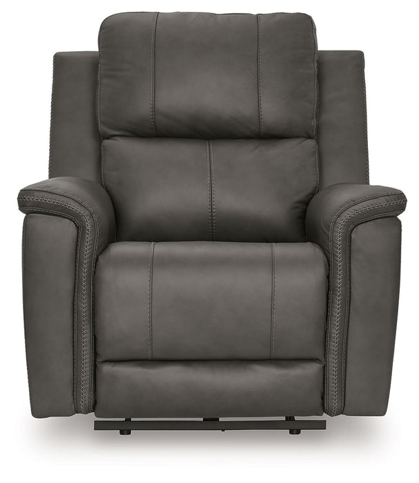 Bleckley - Power Recliner With Adjustable Headrest - Simple Home Plus