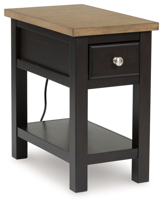 Drazmine - Brown - Chair Side End Table - Simple Home Plus