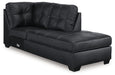 Barlin Mills - Raf Corner Chaise - Carbon - Simple Home Plus