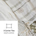 Imani - 3 Piece King/California King Printed Duvet Cover Set - Sage/Ivory - Simple Home Plus