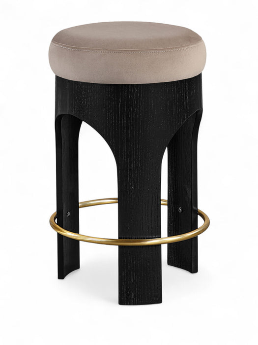 Bocceli - Counter Stool - Black Base - Simple Home Plus