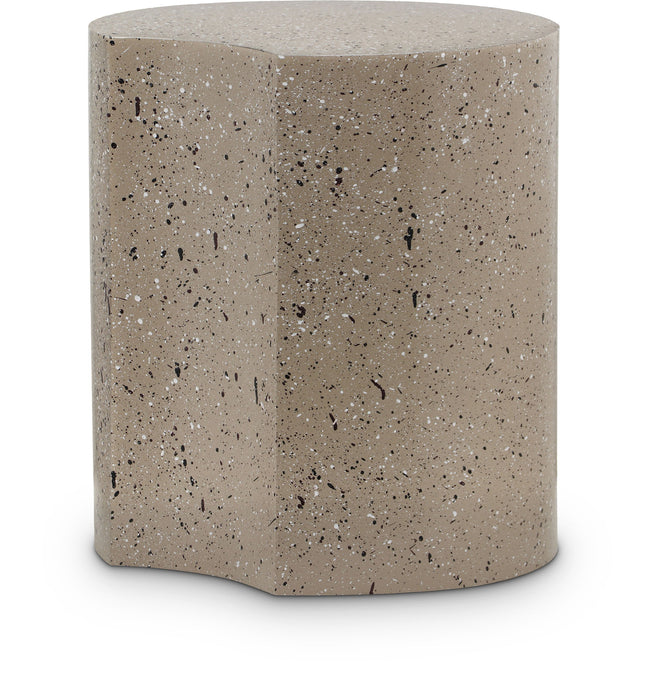 Dimple - End Table - Terazzo Finish - Simple Home Plus