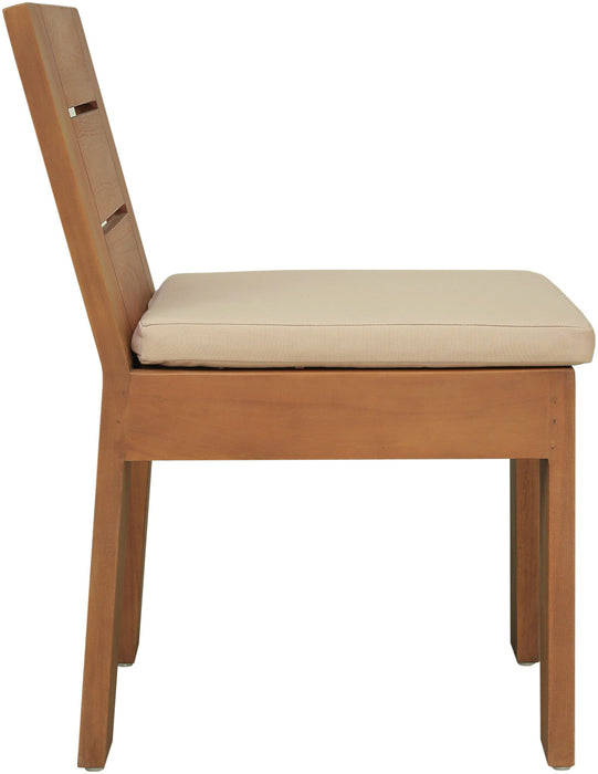 Mirella - Water Resistant Fabric Upholstered Outdoor Patio Dining Side Chair - Simple Home Plus