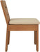 Mirella - Water Resistant Fabric Upholstered Outdoor Patio Dining Side Chair - Simple Home Plus