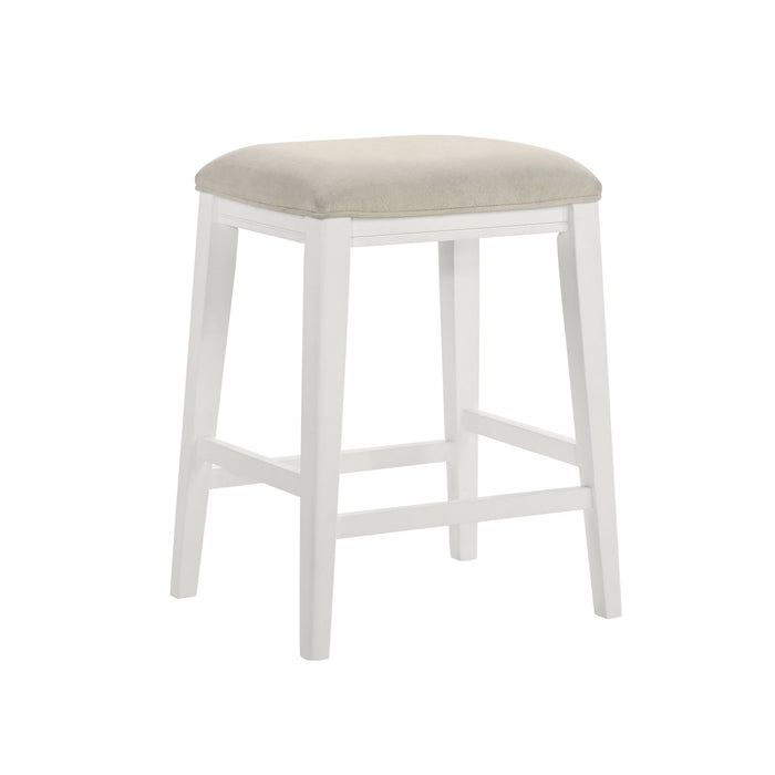 Jane - Contemporary Transitional Wood Counter Height Kitchen Bar Stool - Simple Home Plus