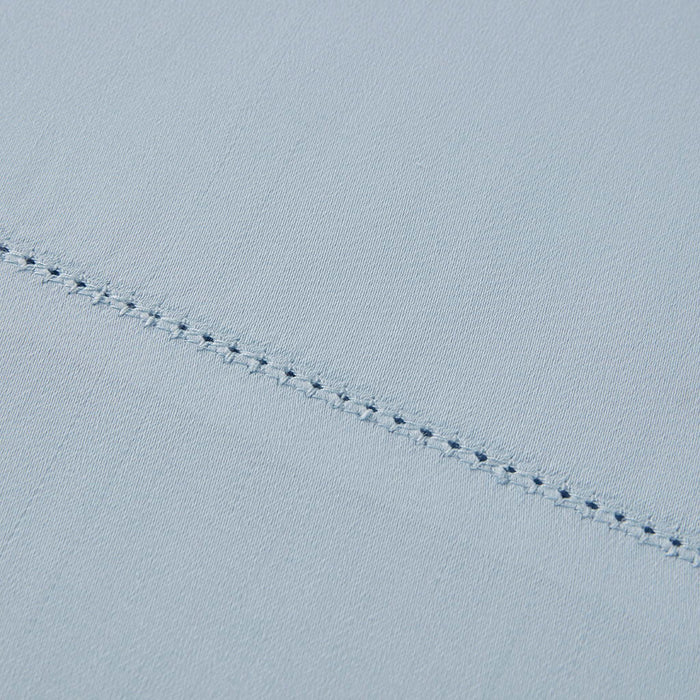 500 Thread Count Egyptian Cotton - King Deep Pocket Sheet Set - Blue - Simple Home Plus