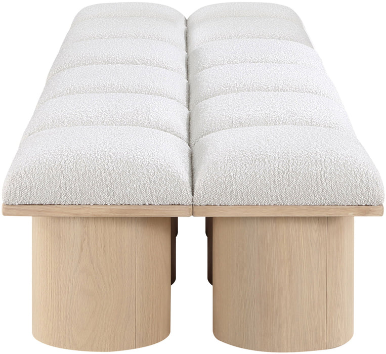 Pavilion - 14 Piece Modular Bench With Natural Base - Simple Home Plus