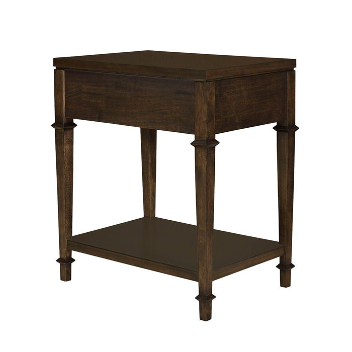 Kenna - Nightstand - Dark Coffee - Simple Home Plus