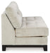 Maxon Place - Armless Loveseat - Stone - Simple Home Plus