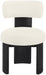 Atelier - Vegan Leather Upholstered Dining Chair (Set of 2) - Black Frame - Simple Home Plus