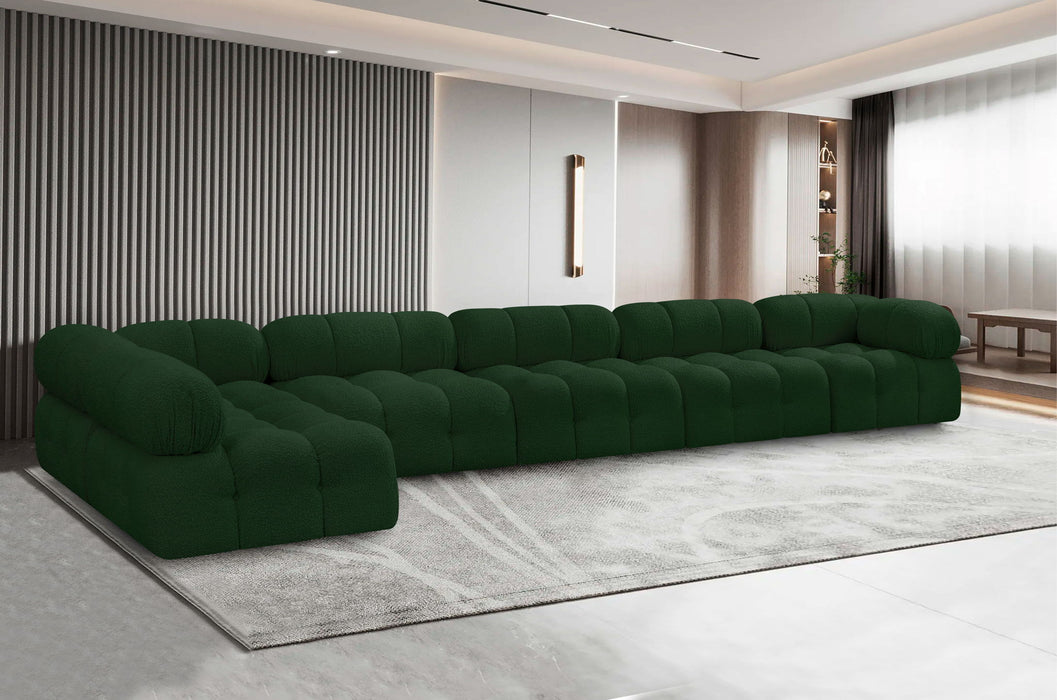 Ames - 6 Piece Modular L-Shaped Sectional - Simple Home Plus