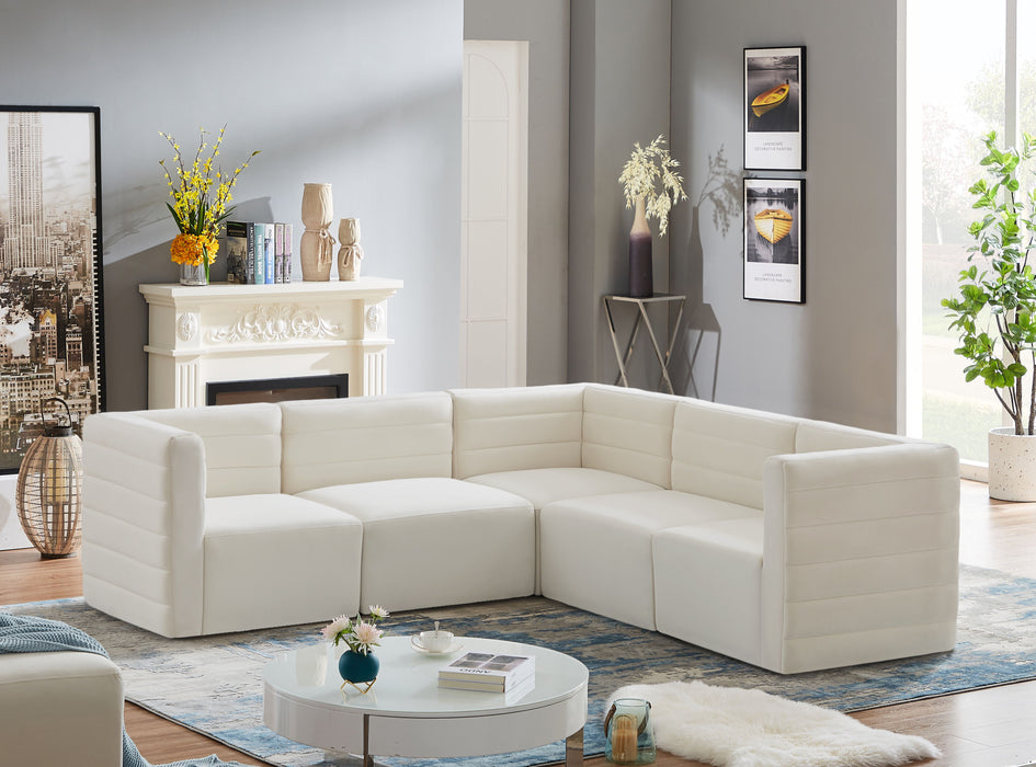 Quincy - 5 Piece Modular Sectional - Simple Home Plus