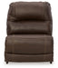 Dunleith - Armless Chair - Chocolate - Simple Home Plus