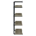 Elmcrest - 4-Shelf Wall Bookshelf - Simple Home Plus
