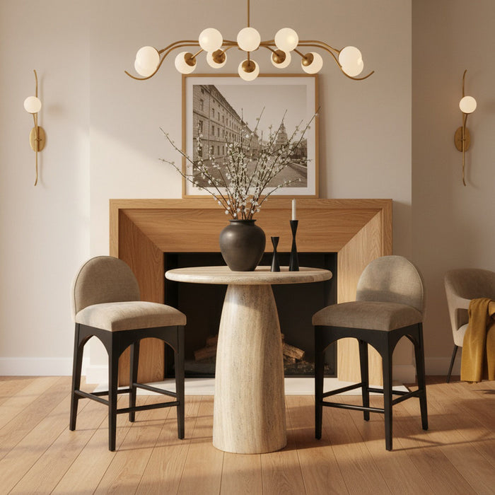Cosenza - Concrete Indoor / Outdoor Counter Height Table - Simple Home Plus