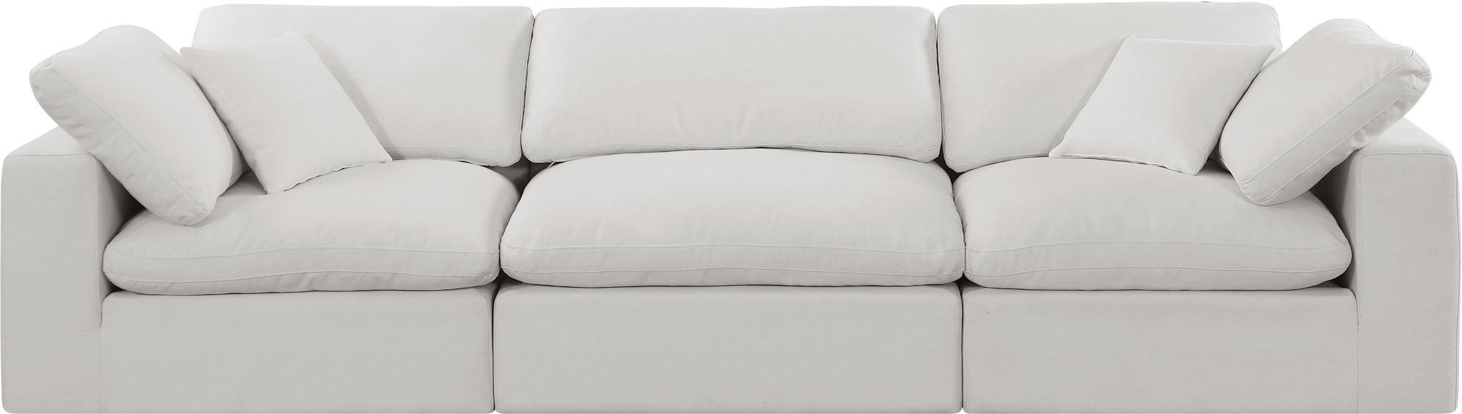 Comfy - Linen Modular Sofa 3 Seats - Simple Home Plus