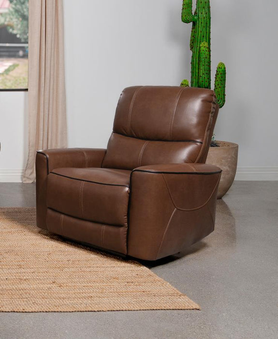 Greenfield - Upholstered Power Recliner Chair - Simple Home Plus