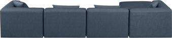Cube - 5 Piece Modular Sectional With Chaise - Simple Home Plus