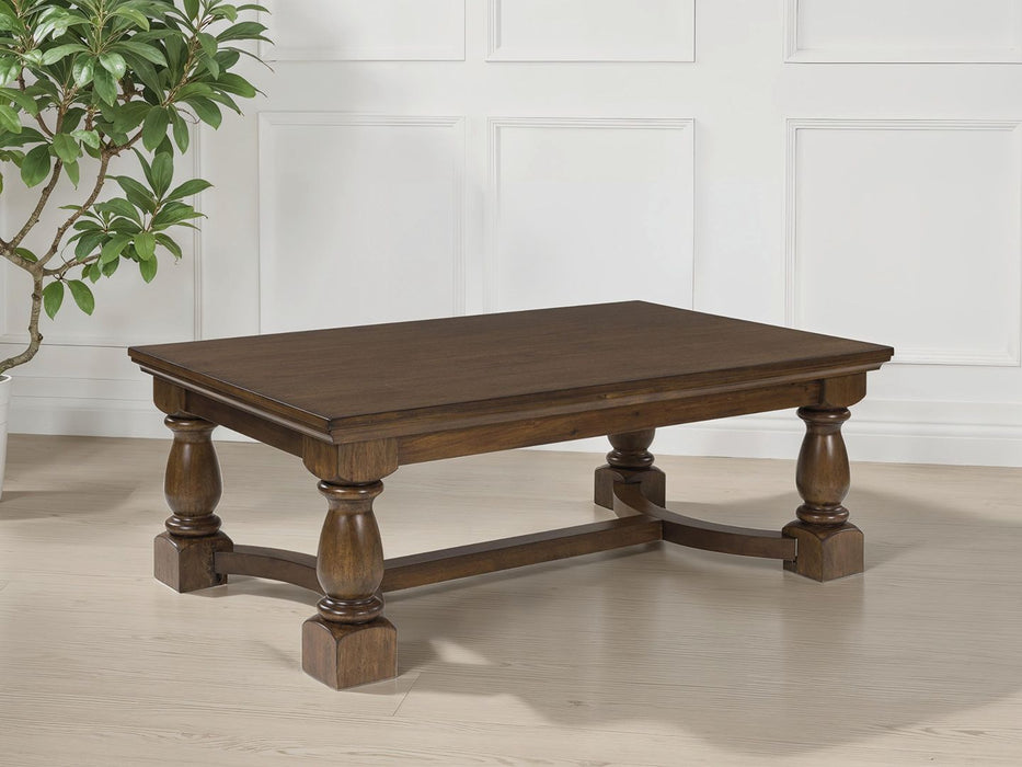 Sturlayne - Rectangular Cocktail Table - Brown - Simple Home Plus