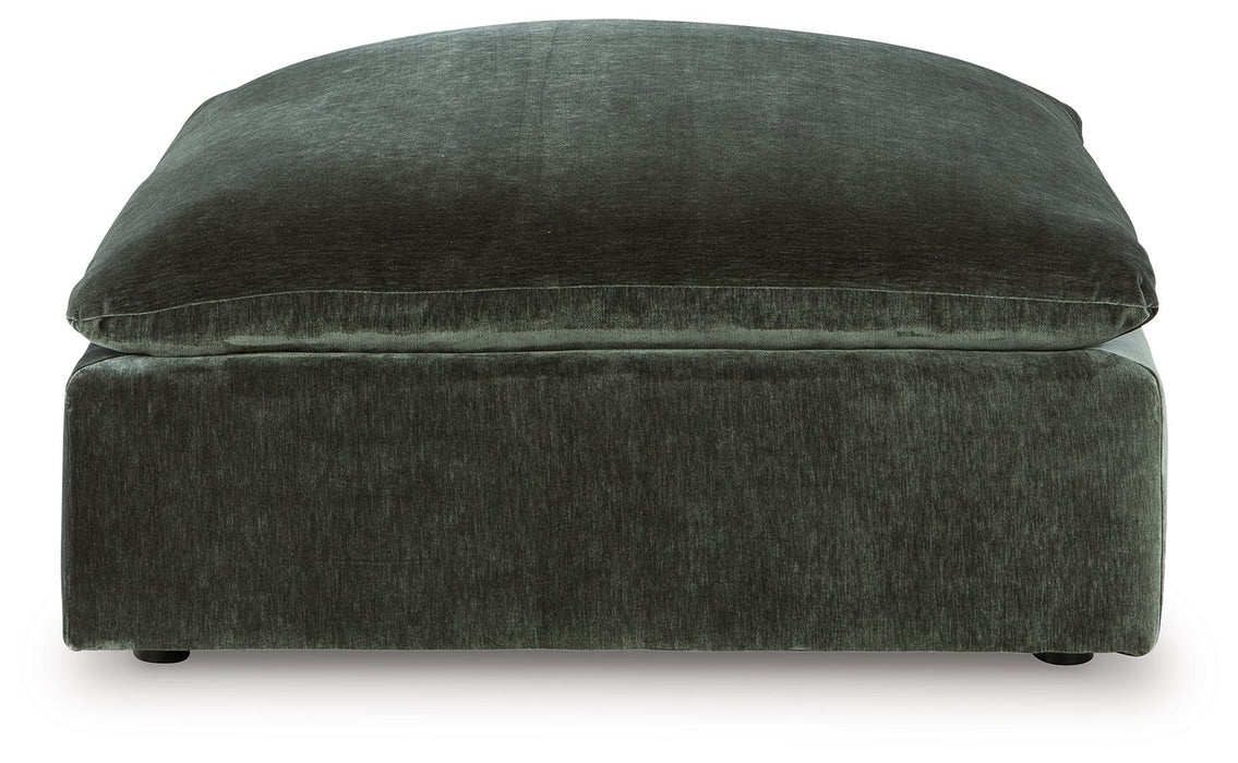 Carriage View - Jade - Oversized Accent Ottoman - Simple Home Plus