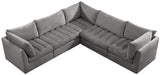 Jacob - Modular Corner Sectional 5 Piece - Simple Home Plus