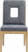 Gwendolyn - Dining Side Chair With Natural Frame (Set of 2) - Simple Home Plus