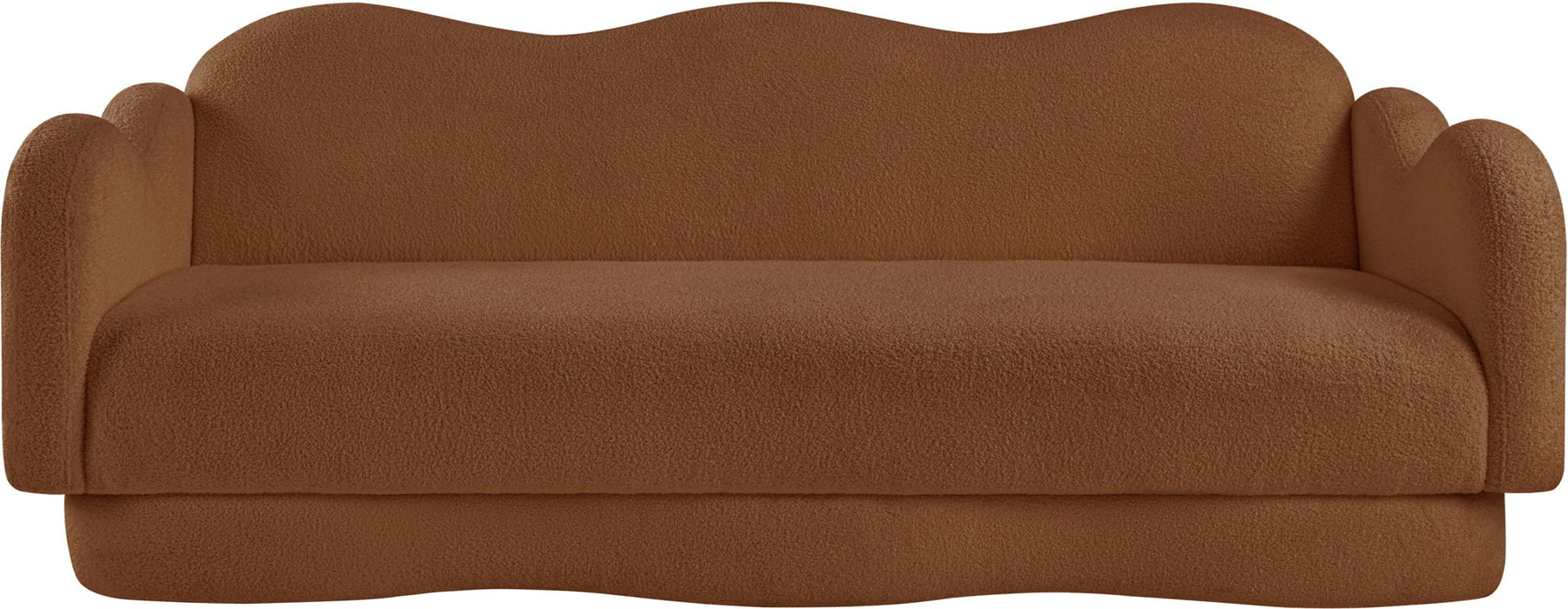 Bloom - Teddy Fabric Sofa - Saddle - Simple Home Plus