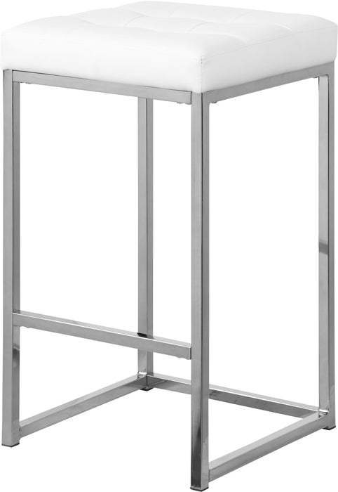 Nicola - Faux Leather Stool (Set of 2) - Simple Home Plus