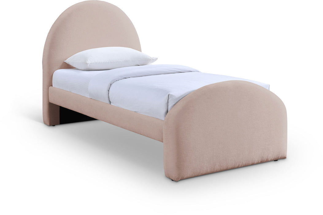 Andaz - Chenille Fabric Upholstered Bed - Simple Home Plus