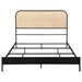 Amherst - Radio Weave Rattan Metal Bed - Simple Home Plus