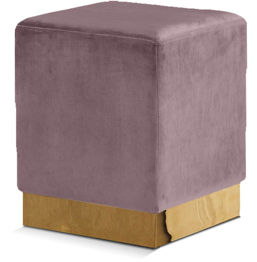 Jax - Stool Ottoman with Gold Base - Simple Home Plus