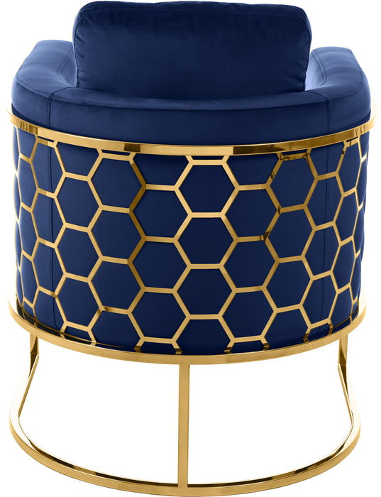 Casa - Chair with Gold Legs - Simple Home Plus