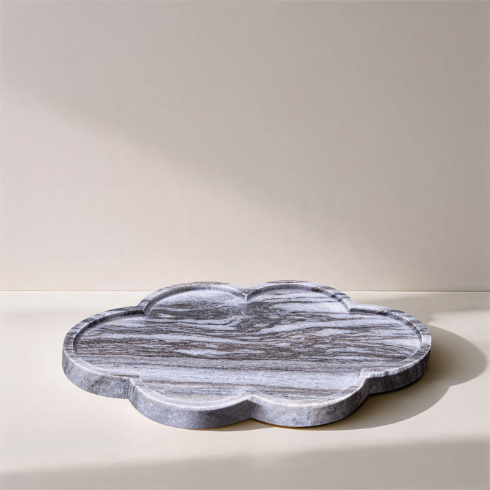 Rimini - Marble Clover Shaped Tray - Simple Home Plus
