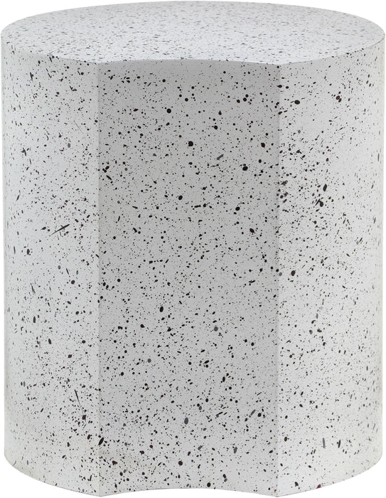 Dimple - End Table - Terazzo Finish - Simple Home Plus
