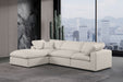 Comfy - 4 Piece Linen Fabric Modular Sectional With Chaise - Simple Home Plus