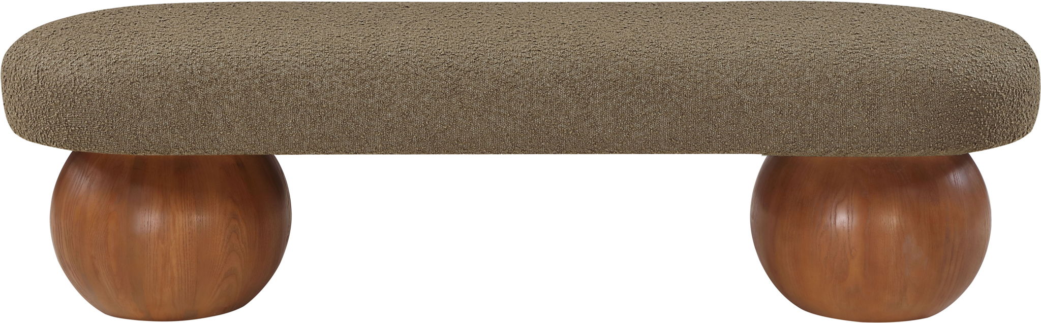 Bowie - Bench - Dark Brown Legs - Simple Home Plus