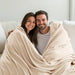 Bamboo Cotton - Full/Queen Rayon From Blanket - Ivory - Simple Home Plus