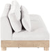 Turin - Chenille Fabric Upholstered Modular Sectional - White - Simple Home Plus