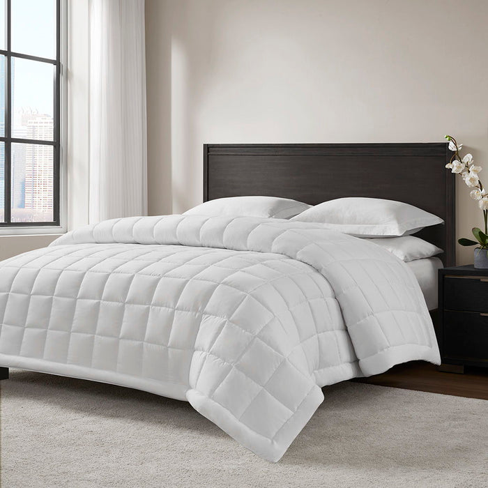 Microfiber - Essential Blanket - White - Simple Home Plus