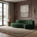 Arc - Boucle Fabric 4 Piece L-Shaped Modular Sofa - Simple Home Plus