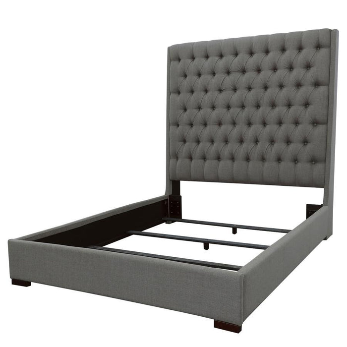 Camille - Upholstered Panel Bed - Simple Home Plus