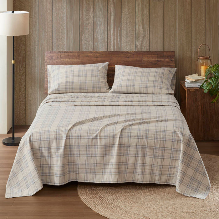 Flannel - Full 100% Flannel Printed Sheet Set - Andrews - Simple Home Plus