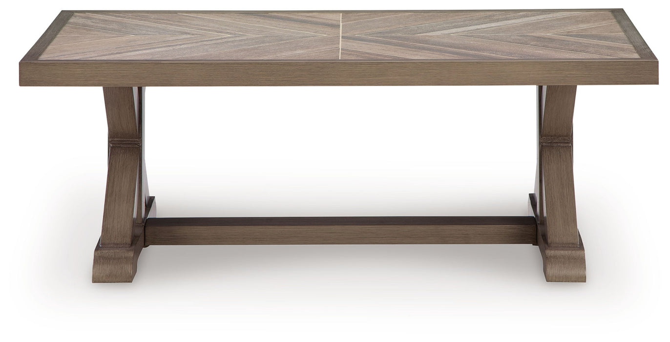 Laguna Heights - Rectangular Cocktail Table - Beige