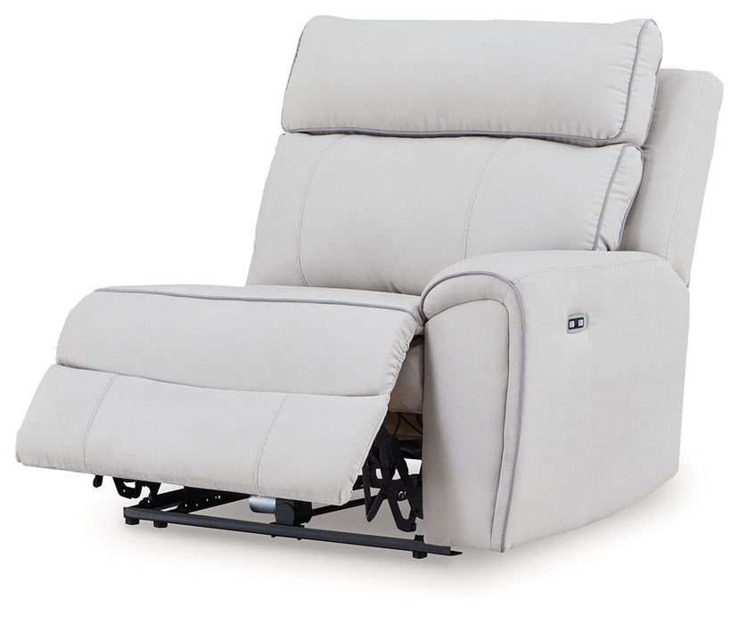 Social Pointe - RAF Zero Wall Power Recliner - Pearl / Ash - Simple Home Plus