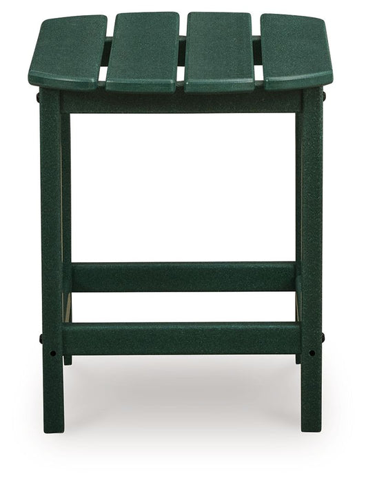 Sundown Shores - Green - Rectangular End Table - Simple Home Plus
