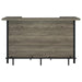 Bellemore - Freestanding Home Bar Wine Cabinet - Gray Driftwood - Simple Home Plus