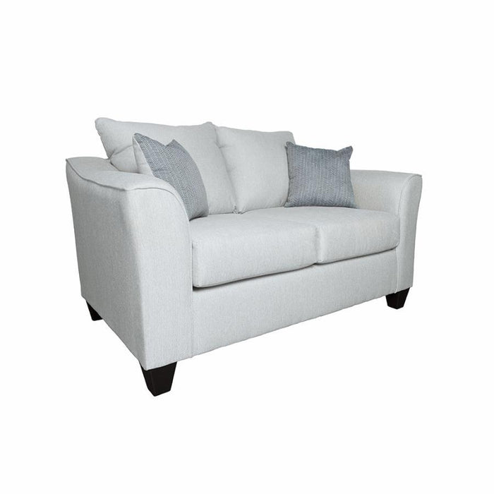 Salizar - Upholstered Flared Arm Loveseat - Simple Home Plus