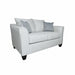 Salizar - Upholstered Flared Arm Loveseat - Simple Home Plus