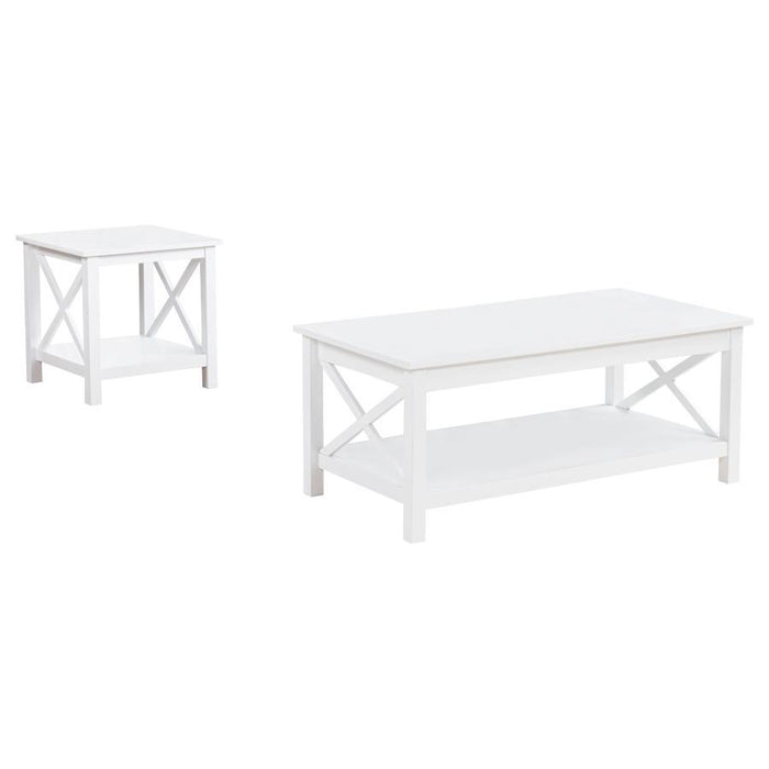 Skyview - Rectangular Lift Top Coffee Table Set - Simple Home Plus
