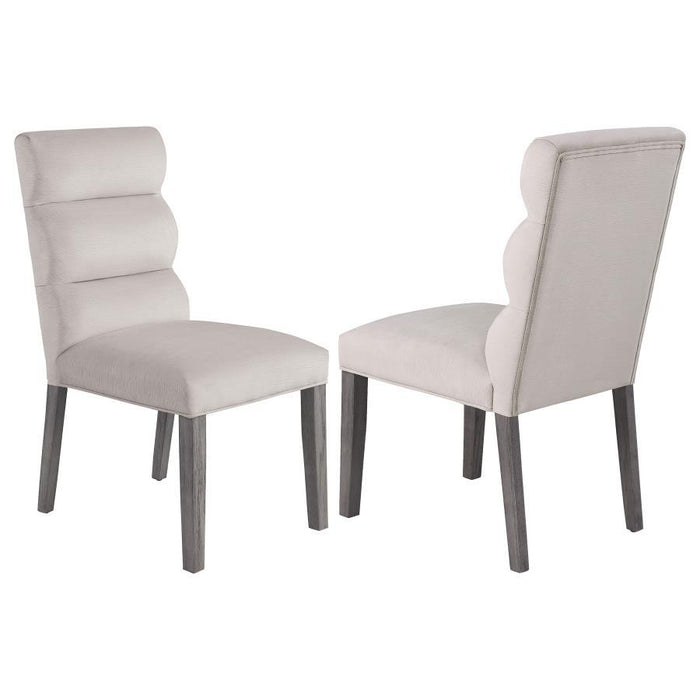 Carla - Upholstered Dining Side Chair (Set of 2) - Simple Home Plus